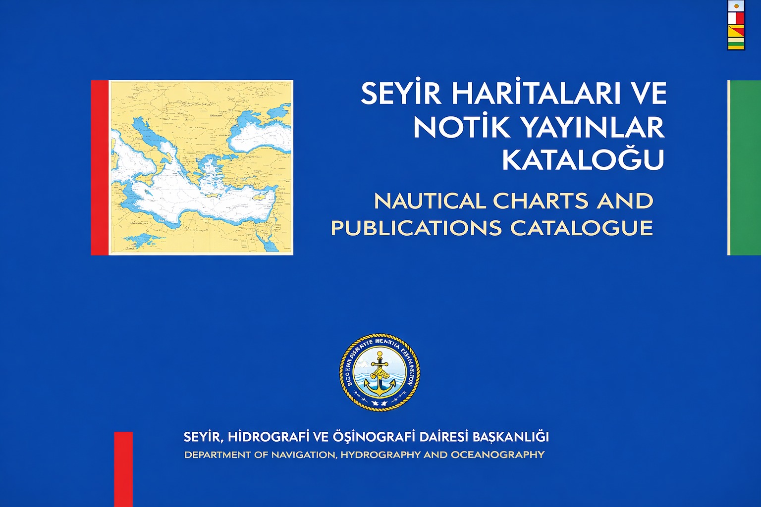 SHODB Haritalar (Seyir Hidrografi ve Oşinografi Dairesi Başkanlığı Haritaları) Görseli